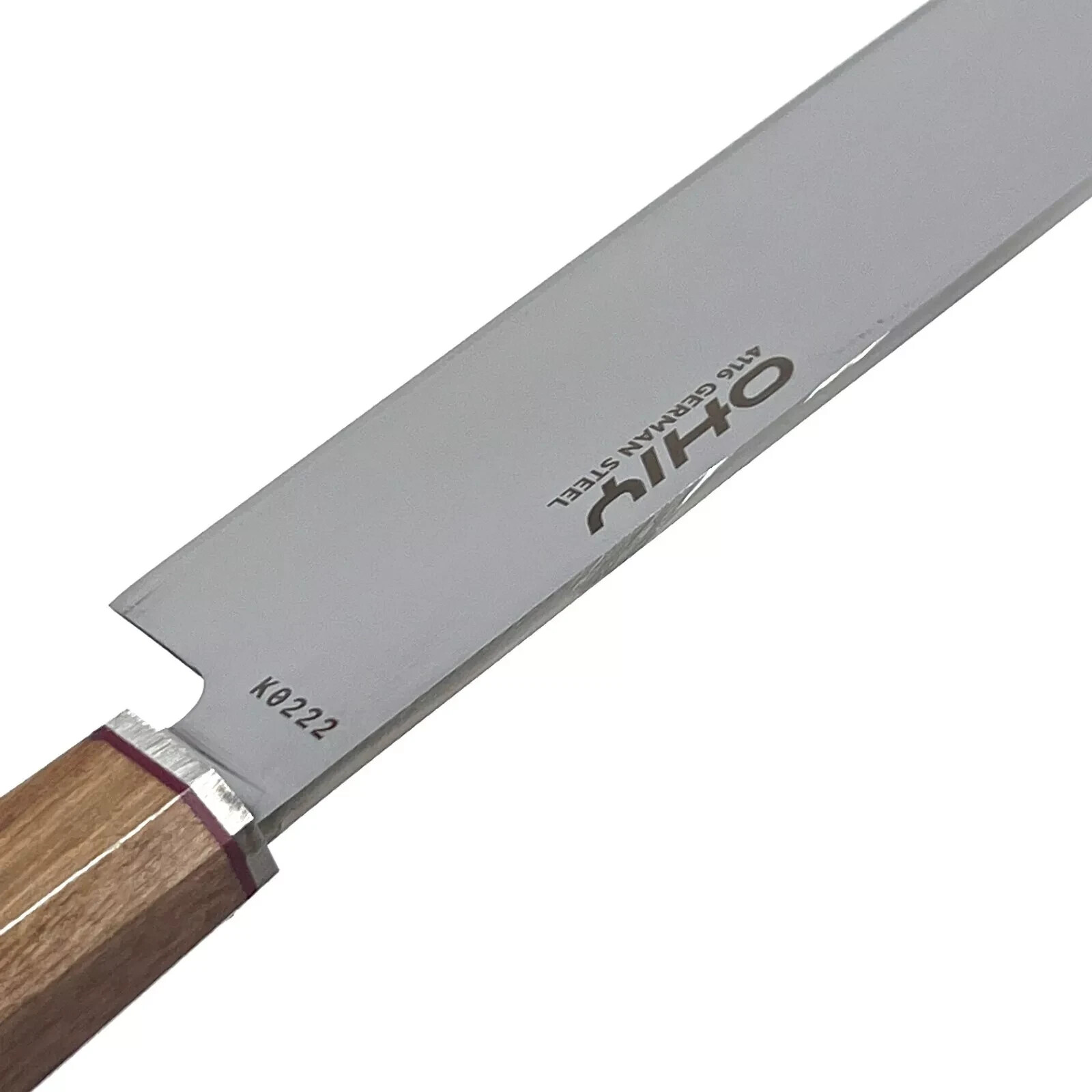OHIY Kitchen Knives Santoku Knife w Ultra Thin Lightweight 7in Razor Sharp Blade