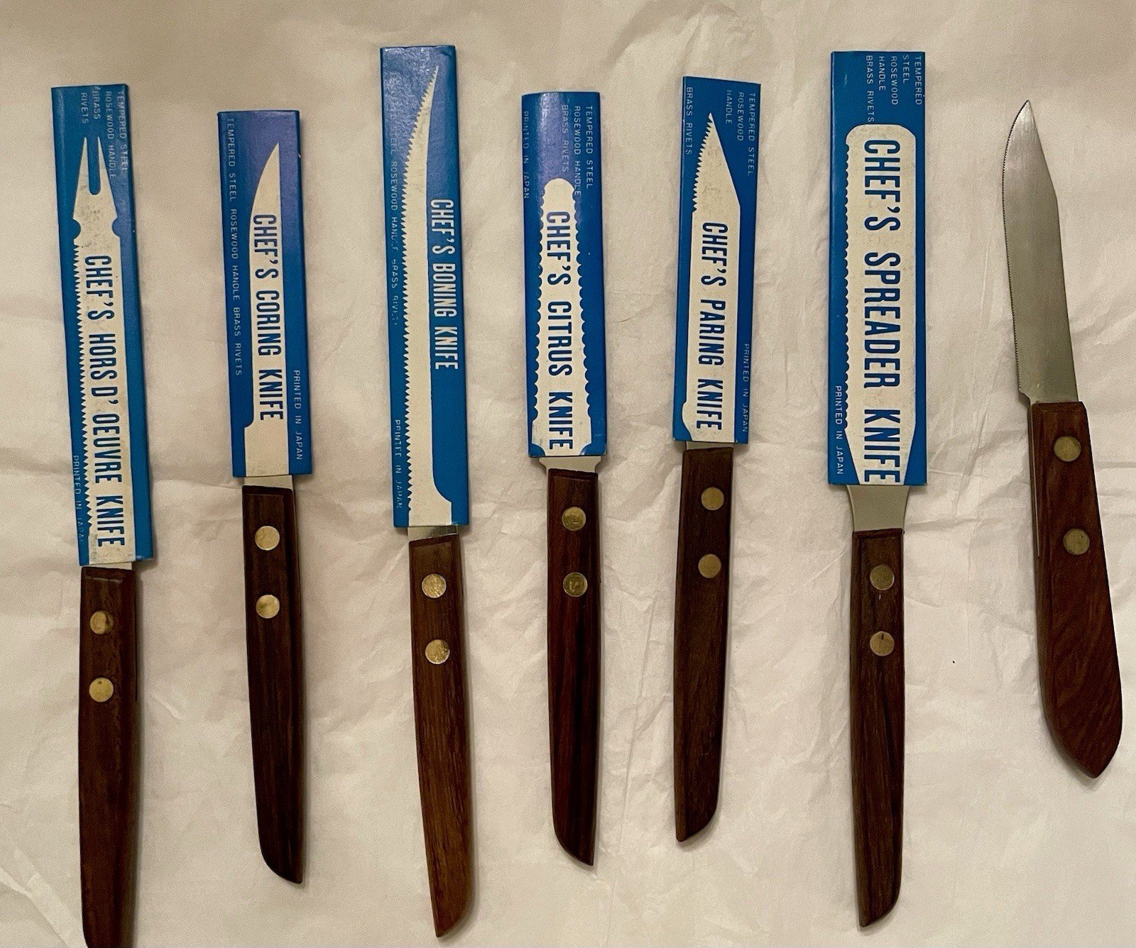 Chef’s Brand Mini Utility Knife Set Made In Japan Free Gift Pairing Knife Read