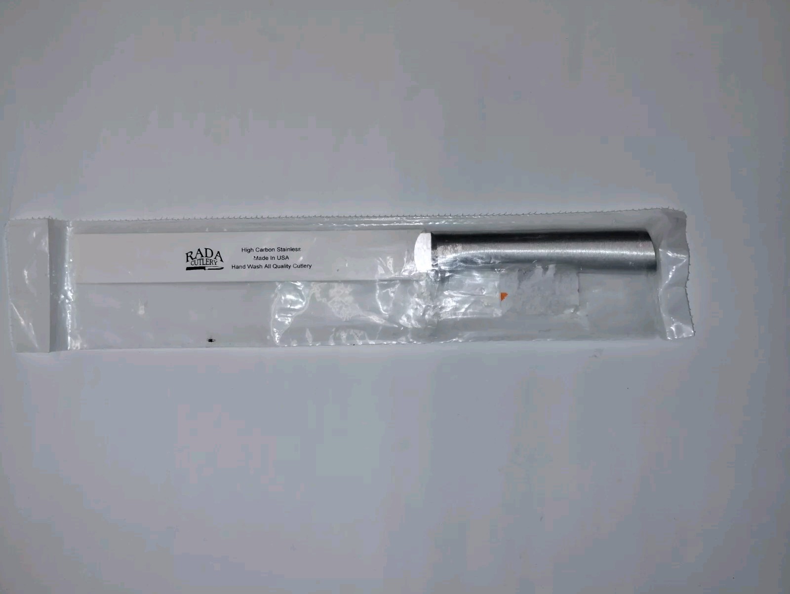 RADA CUTLERY R108 NEW CARVER / BONER KNIFE STAINLESS HANDLE METAL MADE IN USA