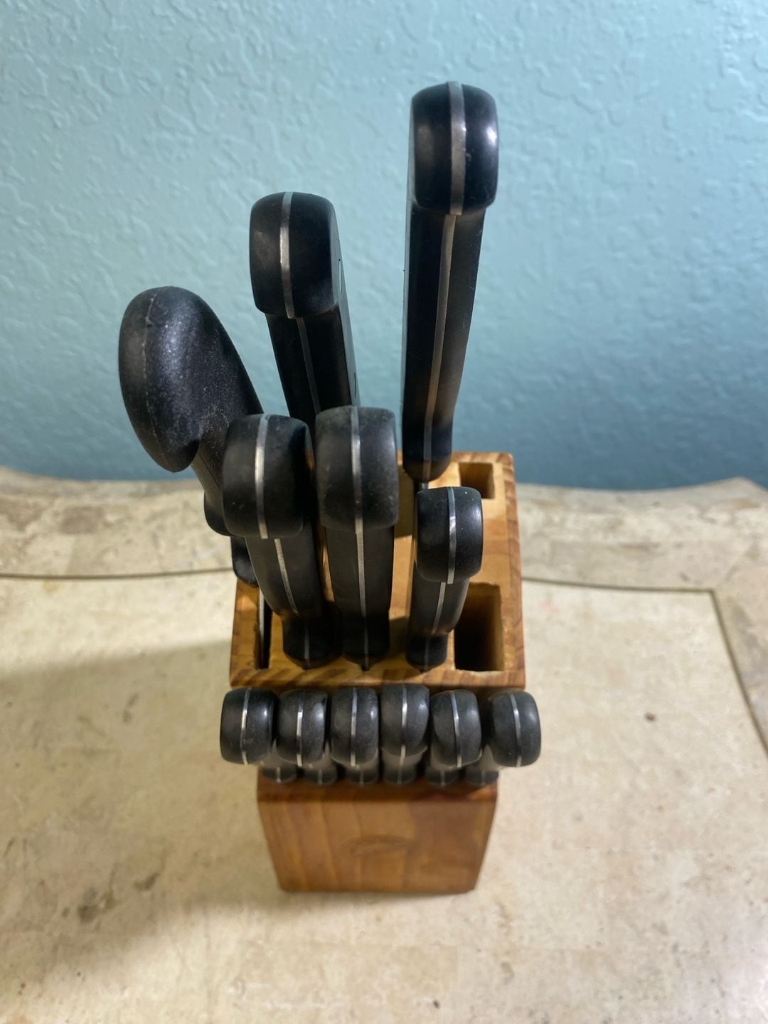 Tools of the Trade Basics 12-Piece Knife Block Set