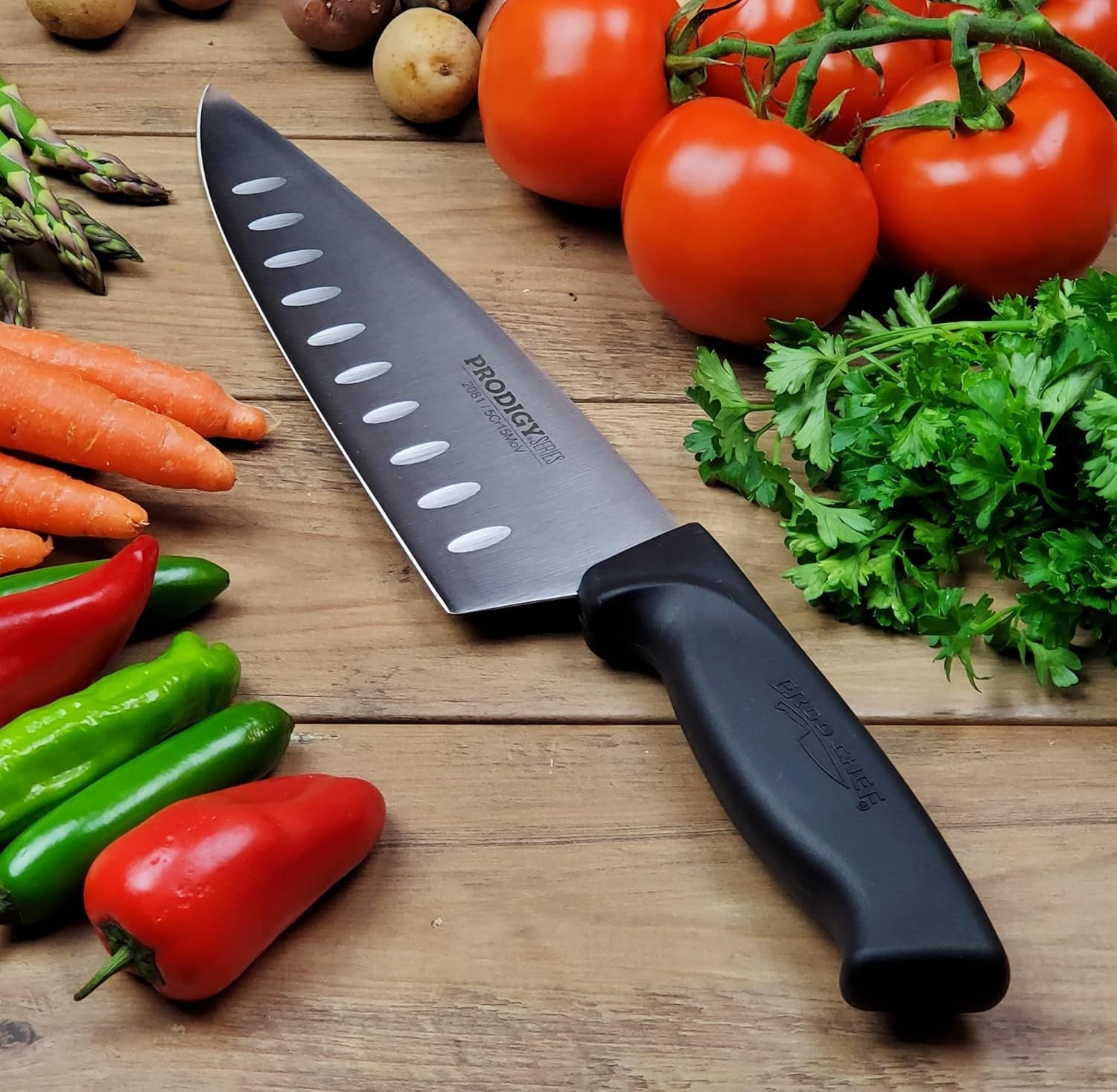 Ergo Chef Prodigy Series 8 Inch Chef’s Knife High Carbon Stainless Steel Blade