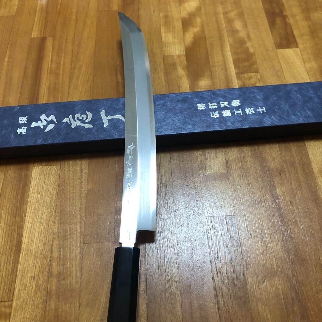 Nomura Shotaro Sakimaru Takohiki Japanese Kitchen Knife Ginsan 305mm New