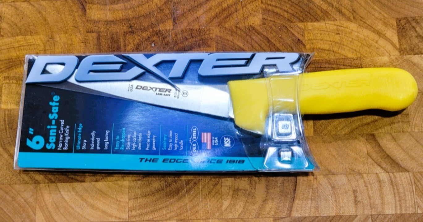 Dexter-Russell Sani-Safe Narrow Boning Knife Yellow Handle S131-6