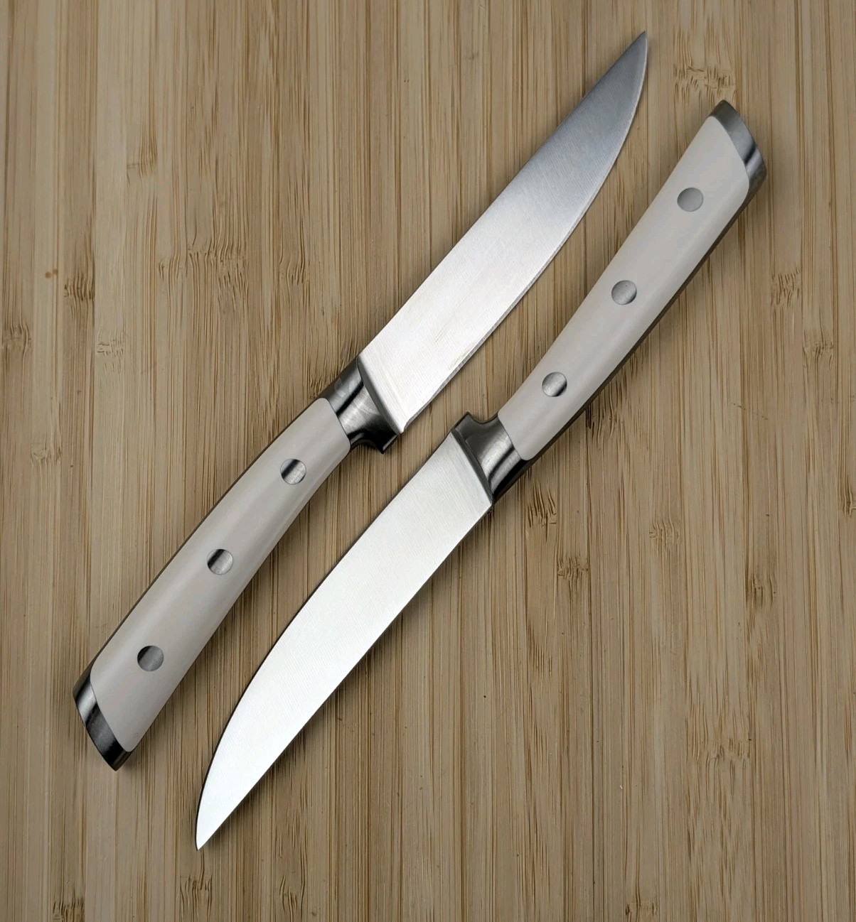2pc CANGSHAN S1 Series 5-in STEAK Knife, Forged X50CrMoV15 German Steel, #60621