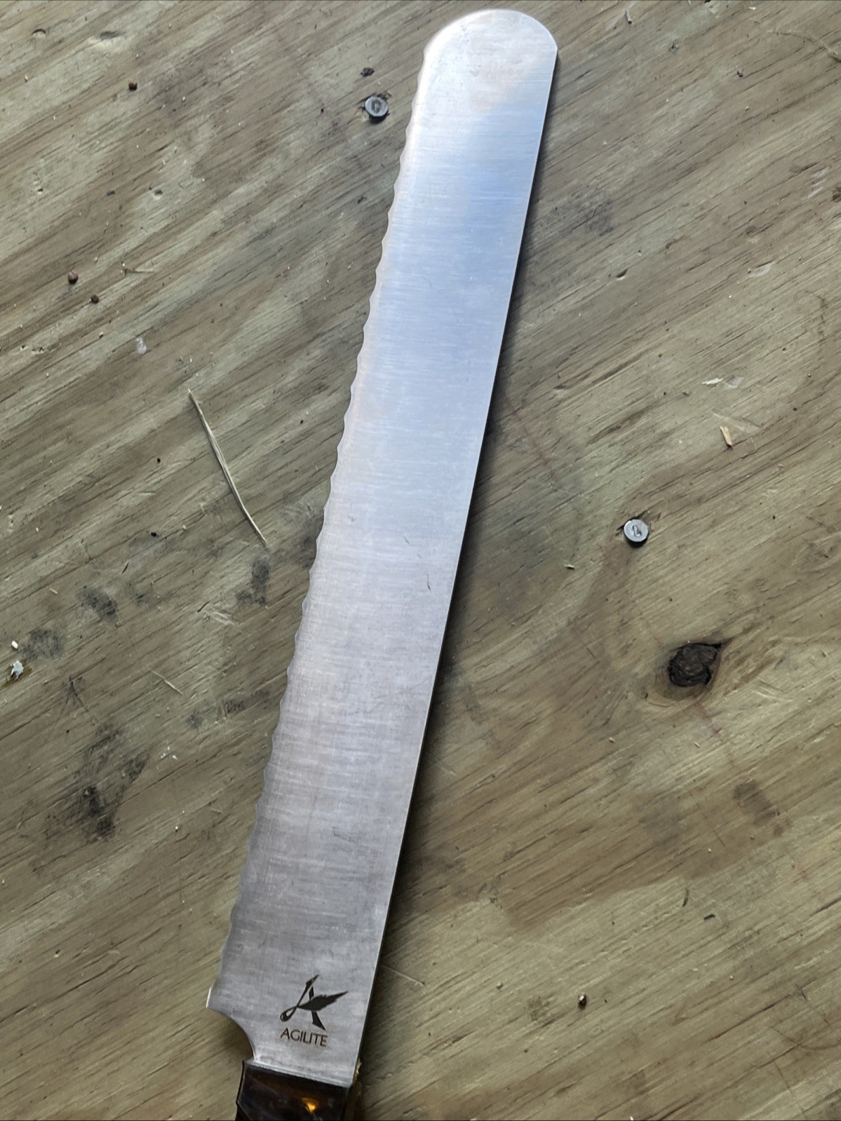 OKC Ontario Agilite 14C28N Utility Chefs Knife 9.35″ Made in USA