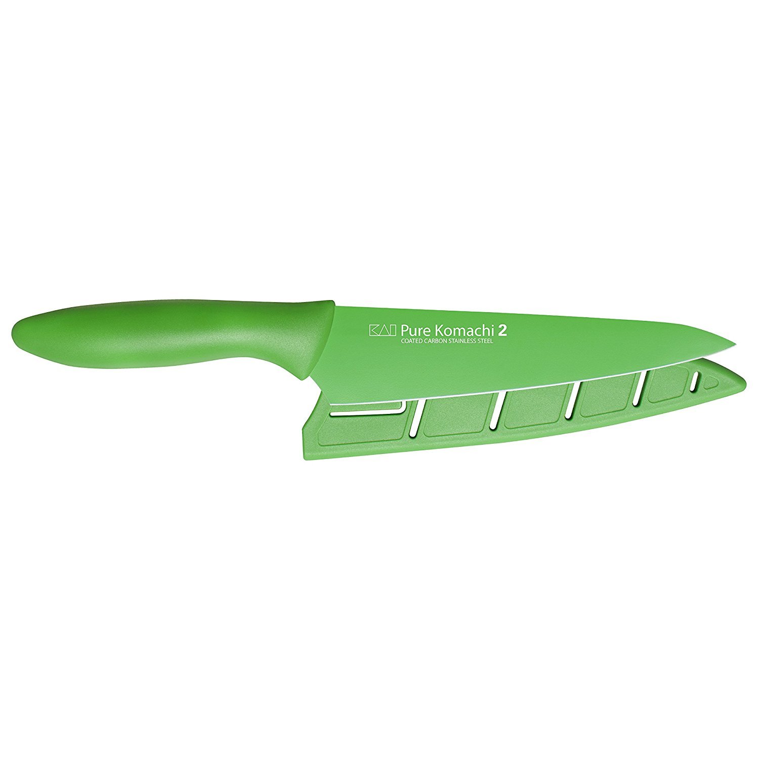 Kai Pure Komachi 2 6″ Utility / Sandwich Knife with Sheath – Green