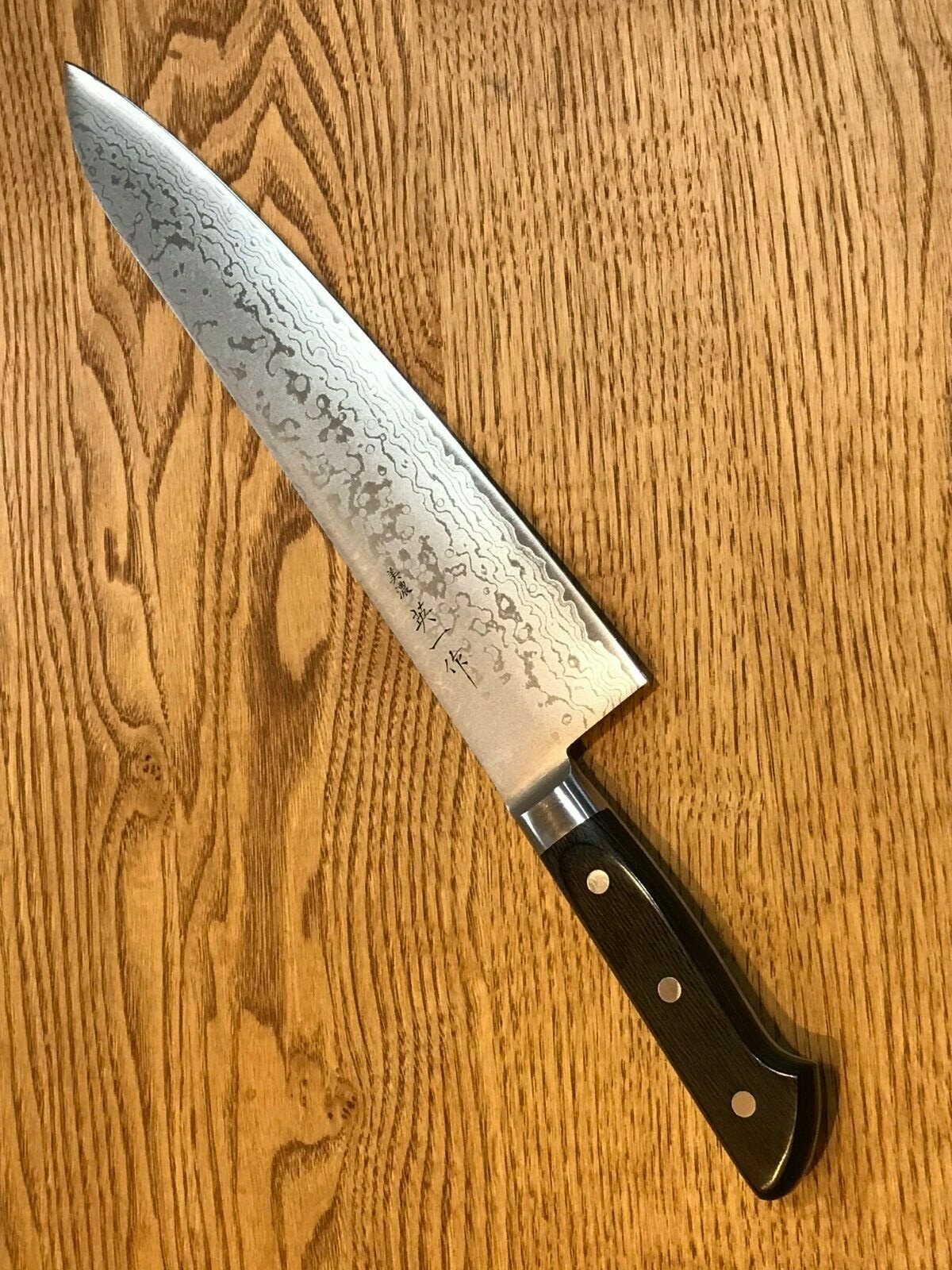 JAPAN SEKI Chef Knife VG10 Damascus Steel Gyuto Blade 300mm 11.8″ hand made