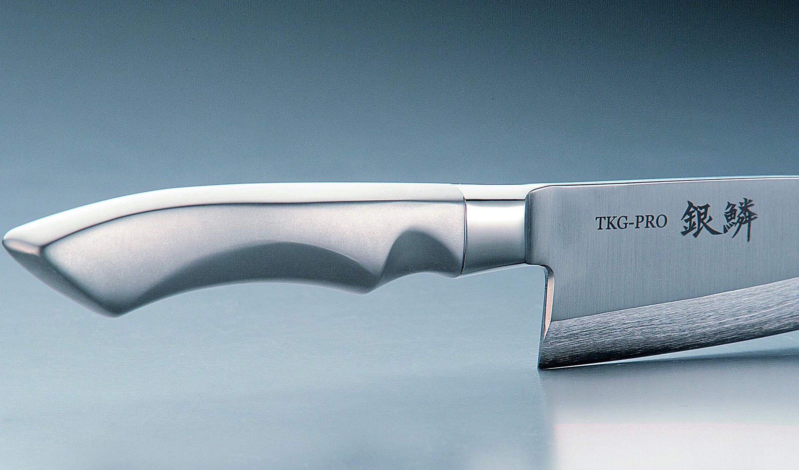 TKG-PRO (Professional) Silver Scale Horse Mackerel Knife (Single-edged) 12cm ATK