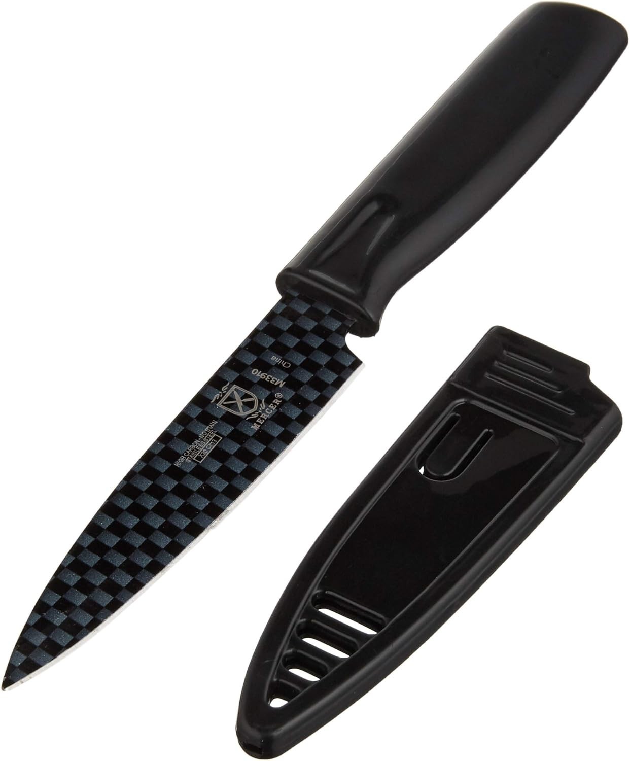 Mercer Non-Stick 4-Inch Paring Knife with ABS Sheath
