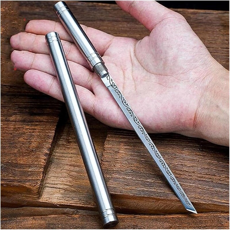Multipurpose Outdoor Portable Fruit-Knife with Sheath, Portable Kitchen Tool