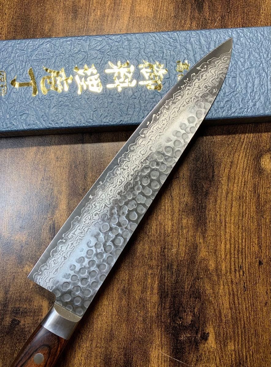 Sakai Shiratsuru Japanese Gyuto Knife VG10 Stainless Steel Damascus 240mm New