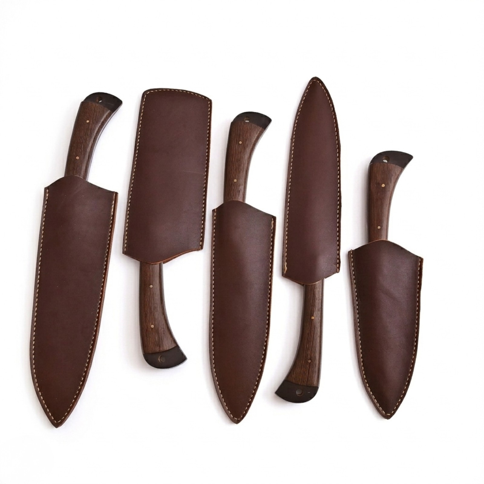Shard Collectible 5pc Tactical Chef Set Hammered Carbon Steel Field Kitchen Tool