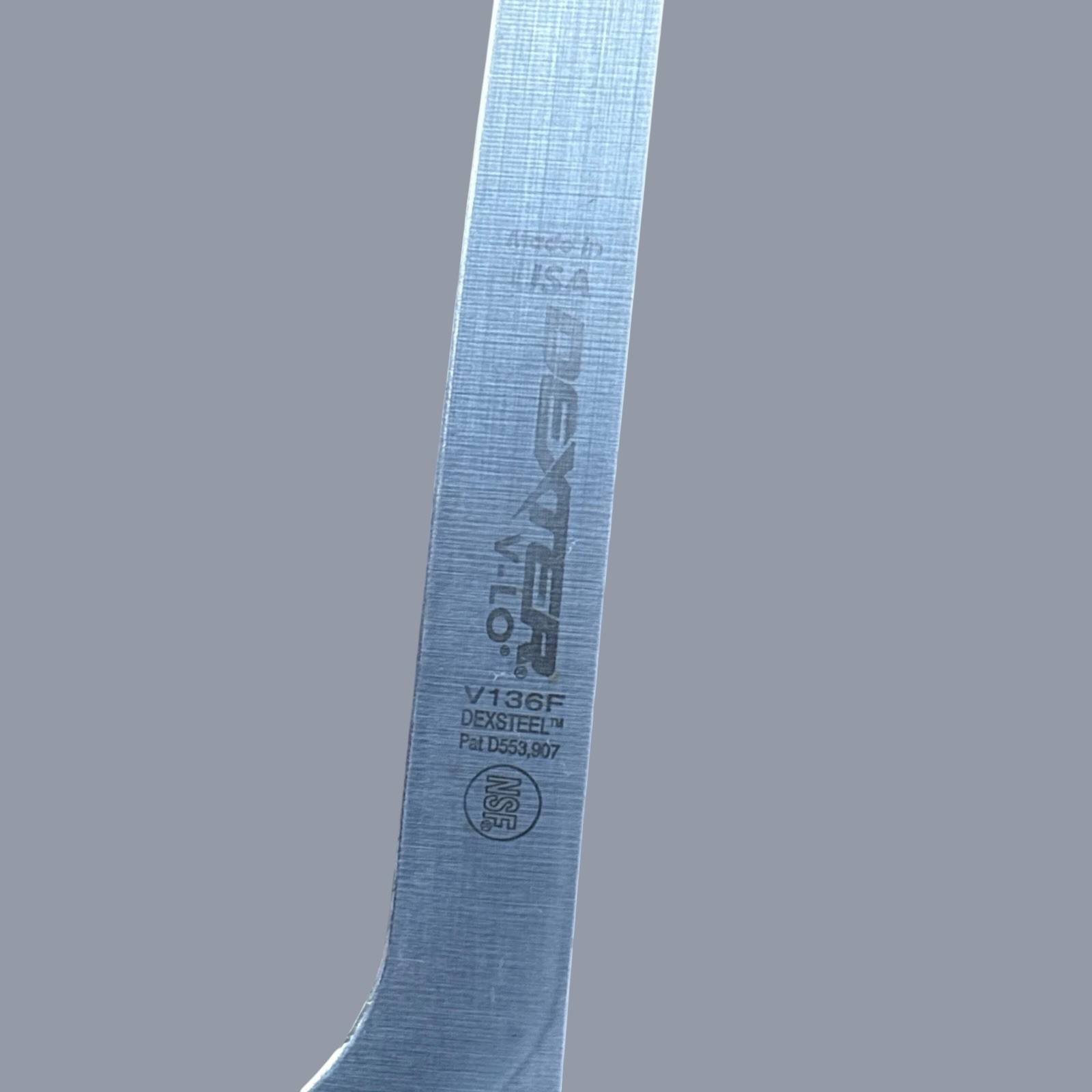 Dexter V-Lo Boning Knife Flexible Straight Edge Green Plastic Handle 6″ V136F