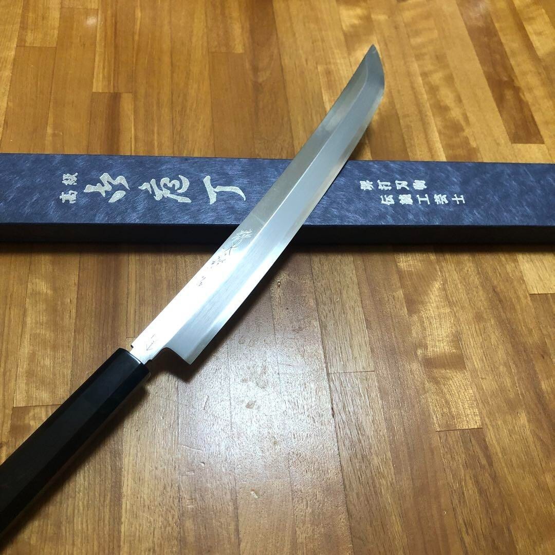 Nomura Shotaro Sakimaru Takohiki Japanese Kitchen Knife Ginsan 305mm New