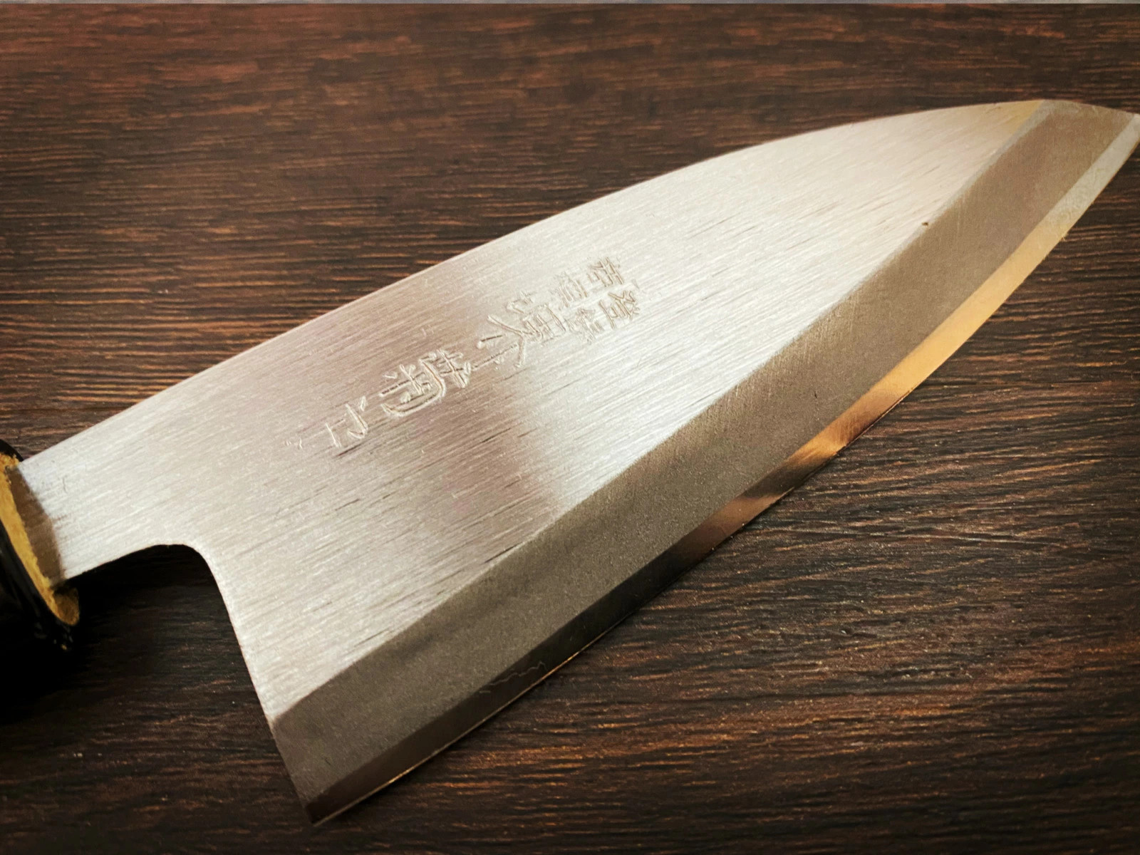 Small Deba Knife 12cm / 4.7in Sakai Kikumori Handmade Fish Knife Ajibocho Japan