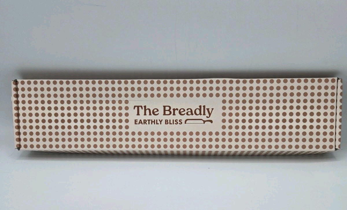 Earthly Bliss Breadly Stainless Steel Blade Bread Bow Knife with Bamboo Handle
