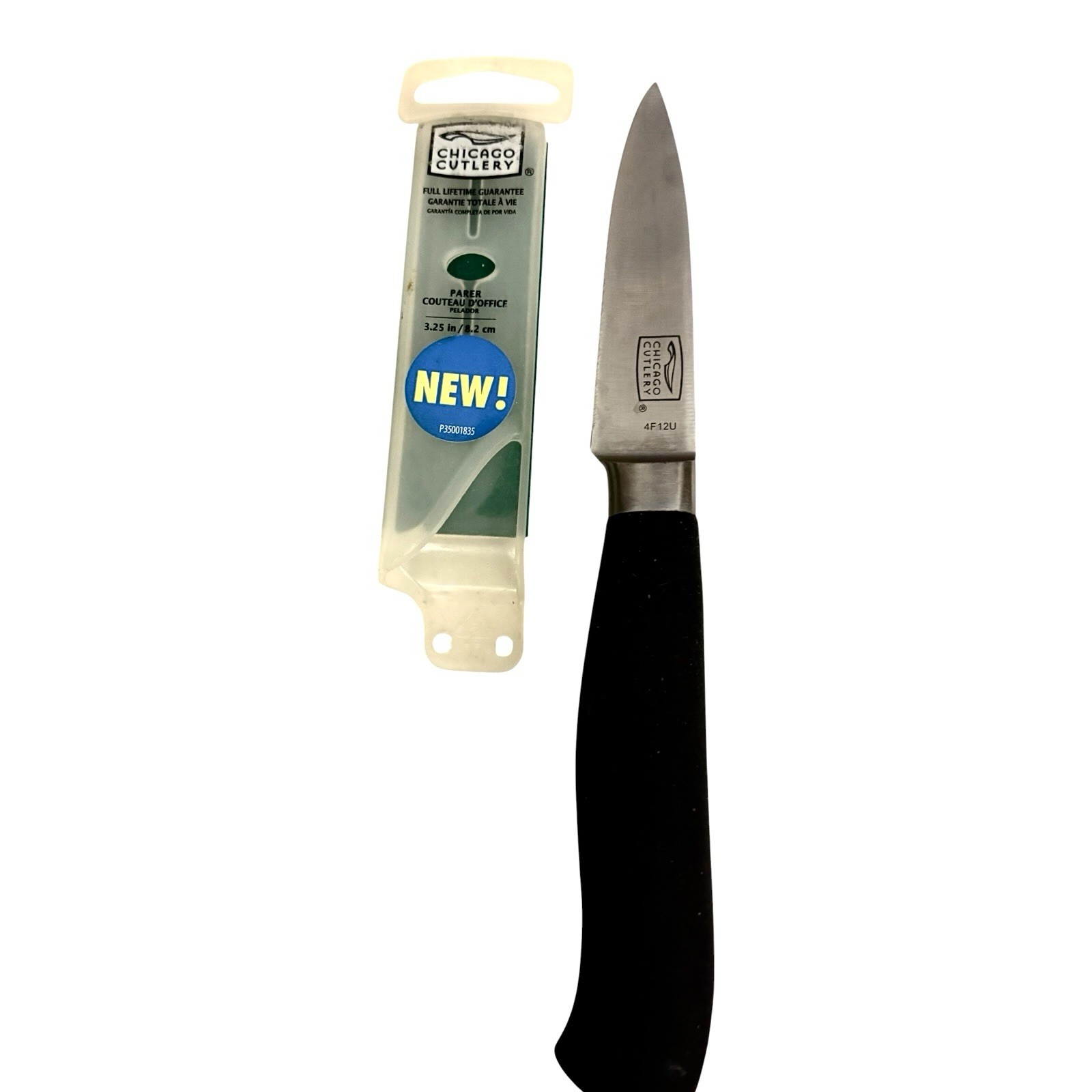 Chicago Cutlery KINZIE 3.25” Paring Knife 4F12U Stainless Steel Kitchen Parer