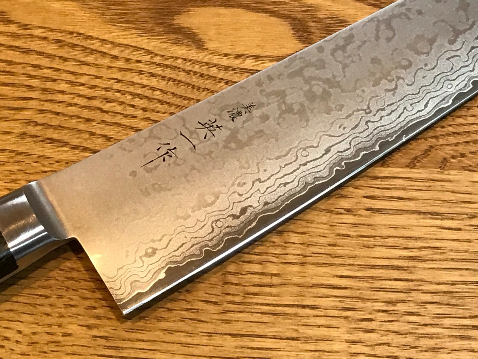 JAPAN SEKI Chef Knife VG10 Damascus Steel Gyuto Blade 300mm 11.8″ hand made