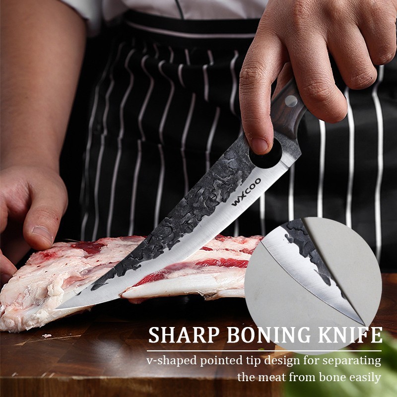 Ultra Sharp Kitchen Japanese Chef’s Knife Fruit Carving & Slicing Knives Cleaver