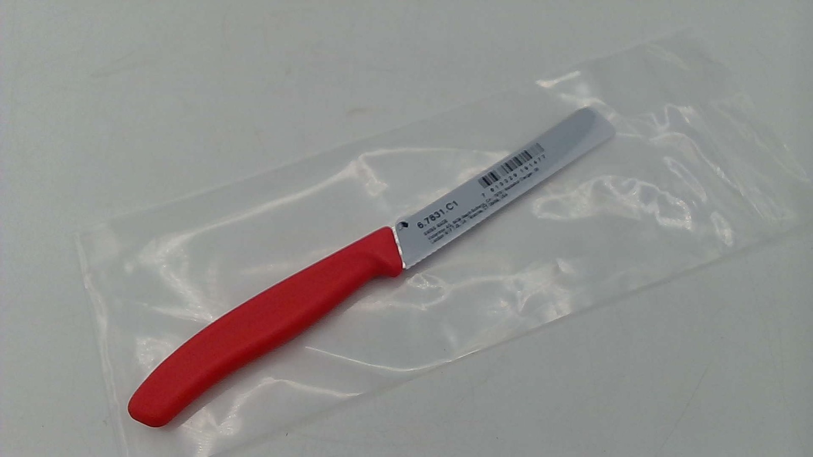 Victorinox 6.7831.C1 Serrated Swiss Classic Tomato And Table Knife Red Handle