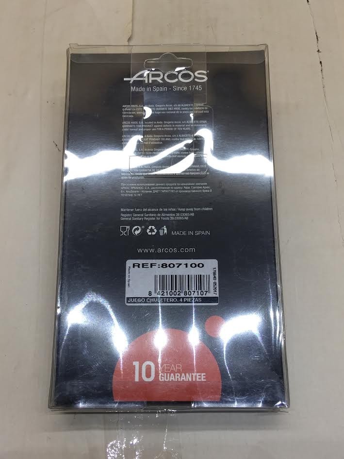 Arcos Steak Knives Set of 4 pieces