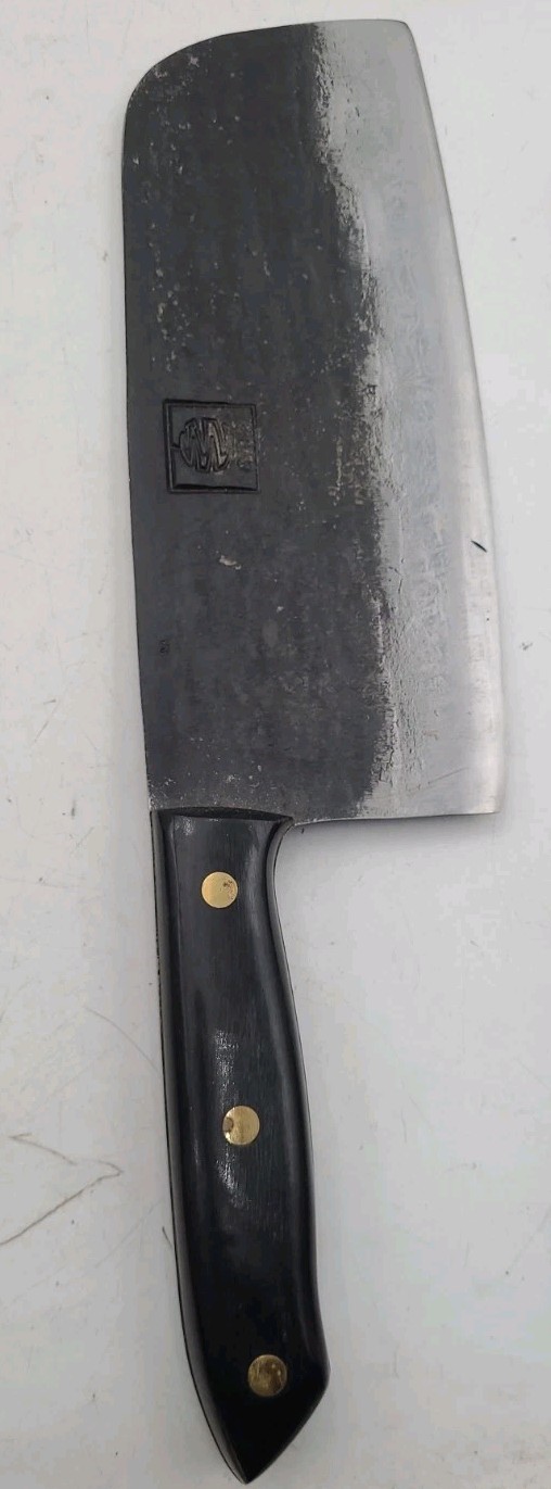 Coolina Hand Forged Cleaver Knife Set of 4 w/ Sheaths Carbon Steel Butcher Chef