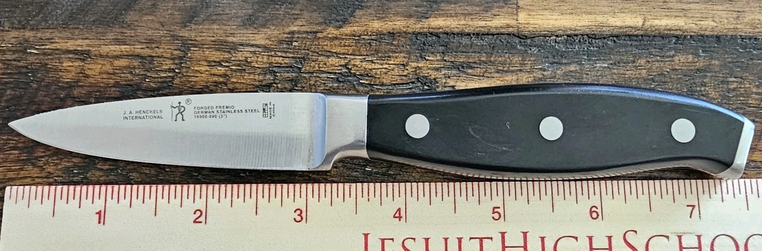 Henckels Forged PREMIO Fine Edge Blade – 3″ PARING Knife (16900-080)
