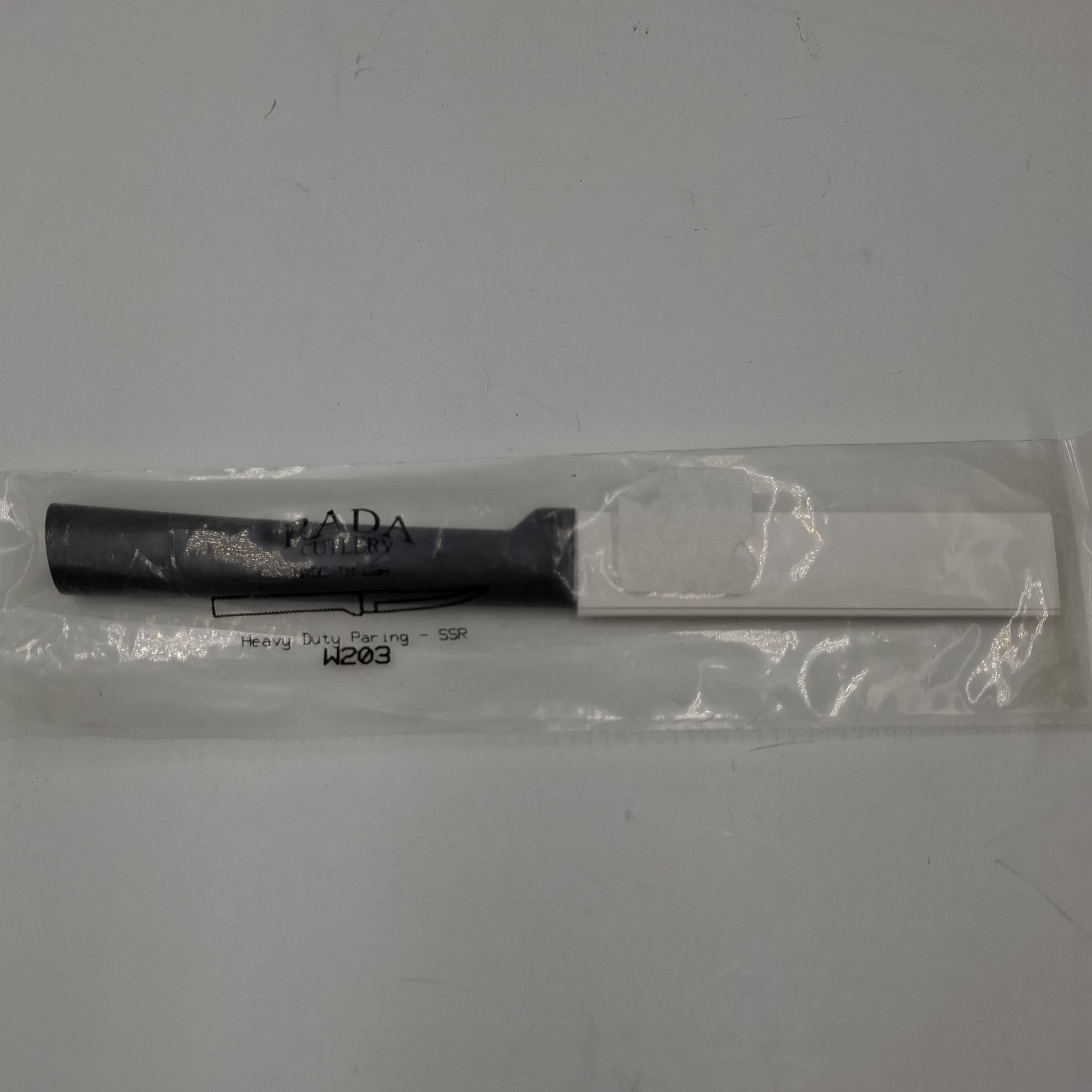 Rada W203 Heavy duty Paring Knife USA made kitchen cutlery L/R hand, Sharp blade