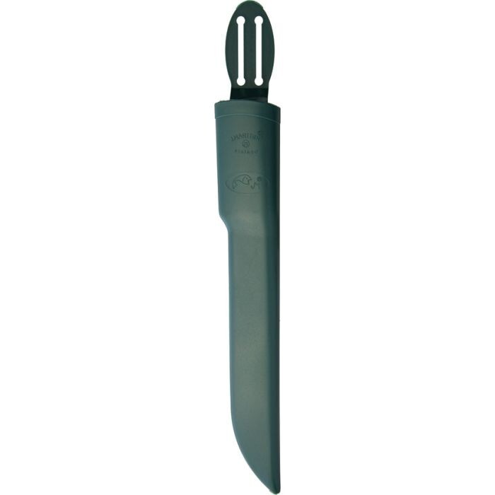 Marttiini Basic Fillet Fixed-Blade Knife 7.5″ Stainless Steel Blade Green Rubber