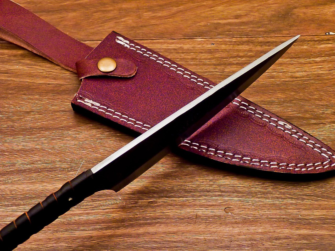Handmade Carbon Steel Chef Knife, Best Gift, Professional Kitchen Knives AS-1832