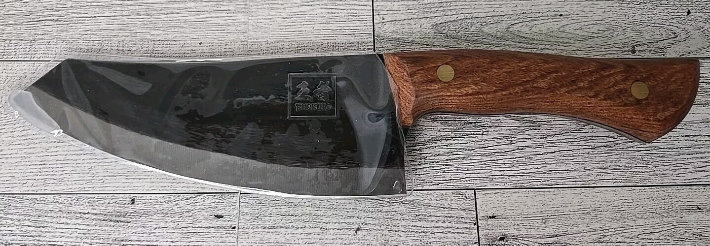 ENOKING Meat Cleaver Knife Bone Butcher Chopper Heavy Duty for Kitchen 6.6”