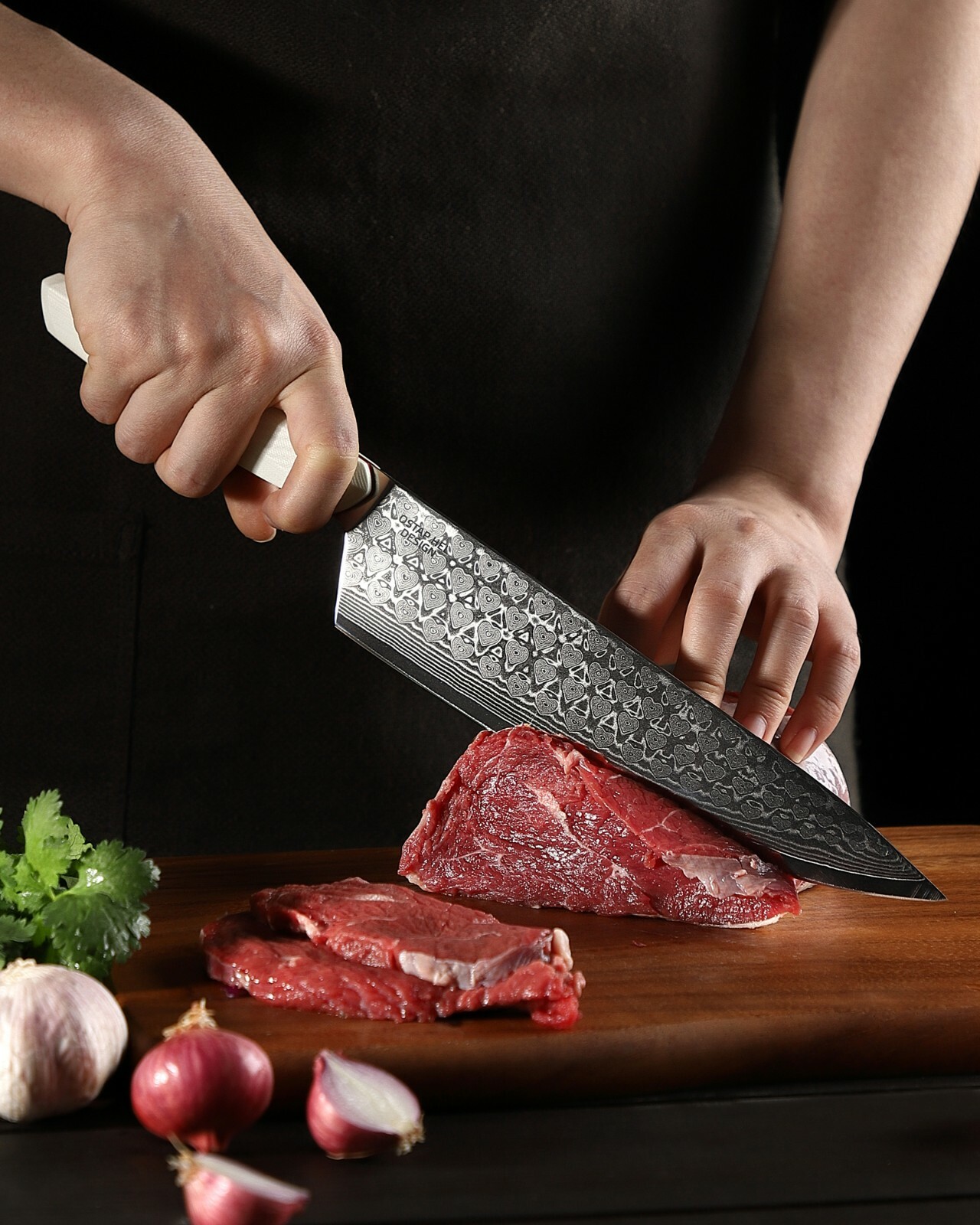 Xin Cutlery XinCore Chef’s Kitchen Knife 8.46″ VG10 Steel Blade G10 Handle 127