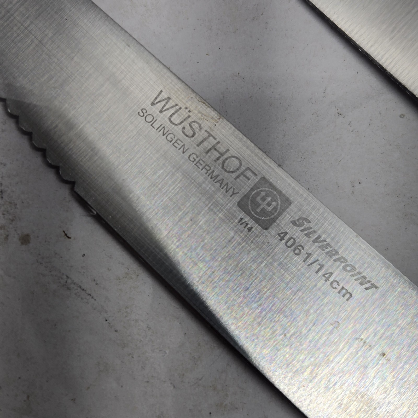 Gourmet Wusthof Knife 4060/14cm Solingen Germany Lot of 2