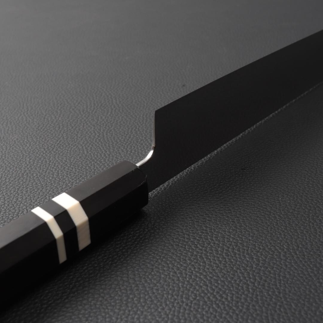 Kiritsuke Yanagiba 300mm Japanese Kitchen Knife Stainless Steel Ebony Unused