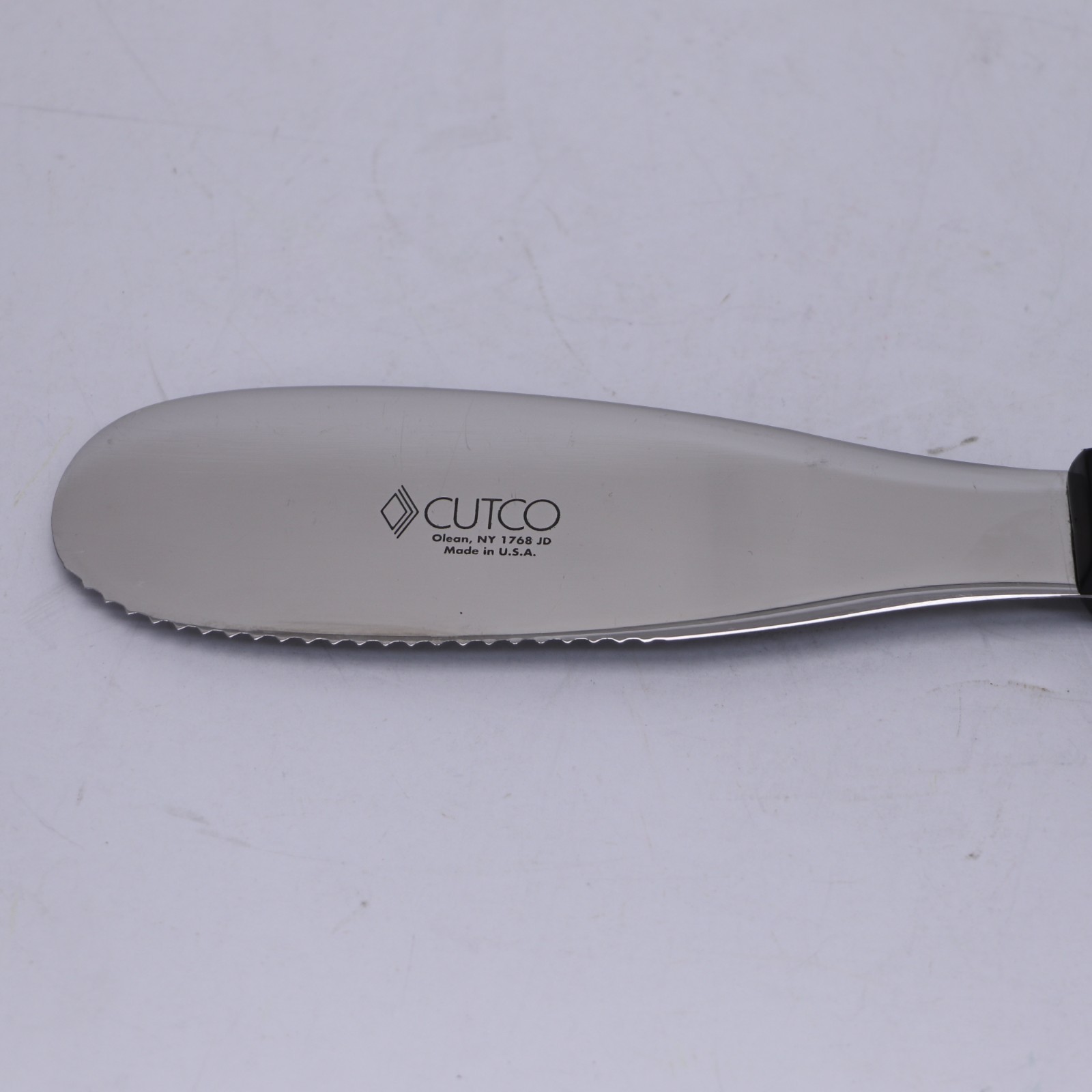 Cutco 1768 Spatula Spreader Knife Serated Dark Brown Classic Made in USA