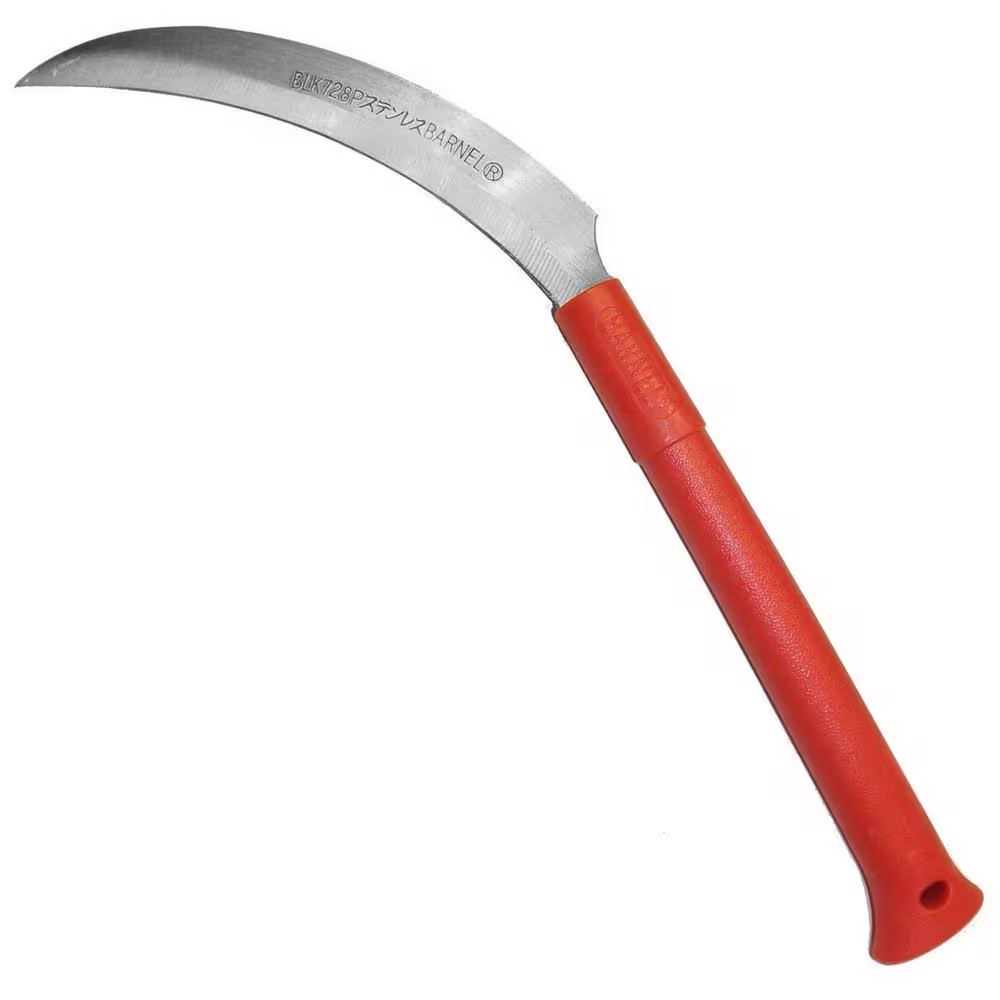 13 In. Smooth-Edge Landscape and Harvest Knife/Sickle