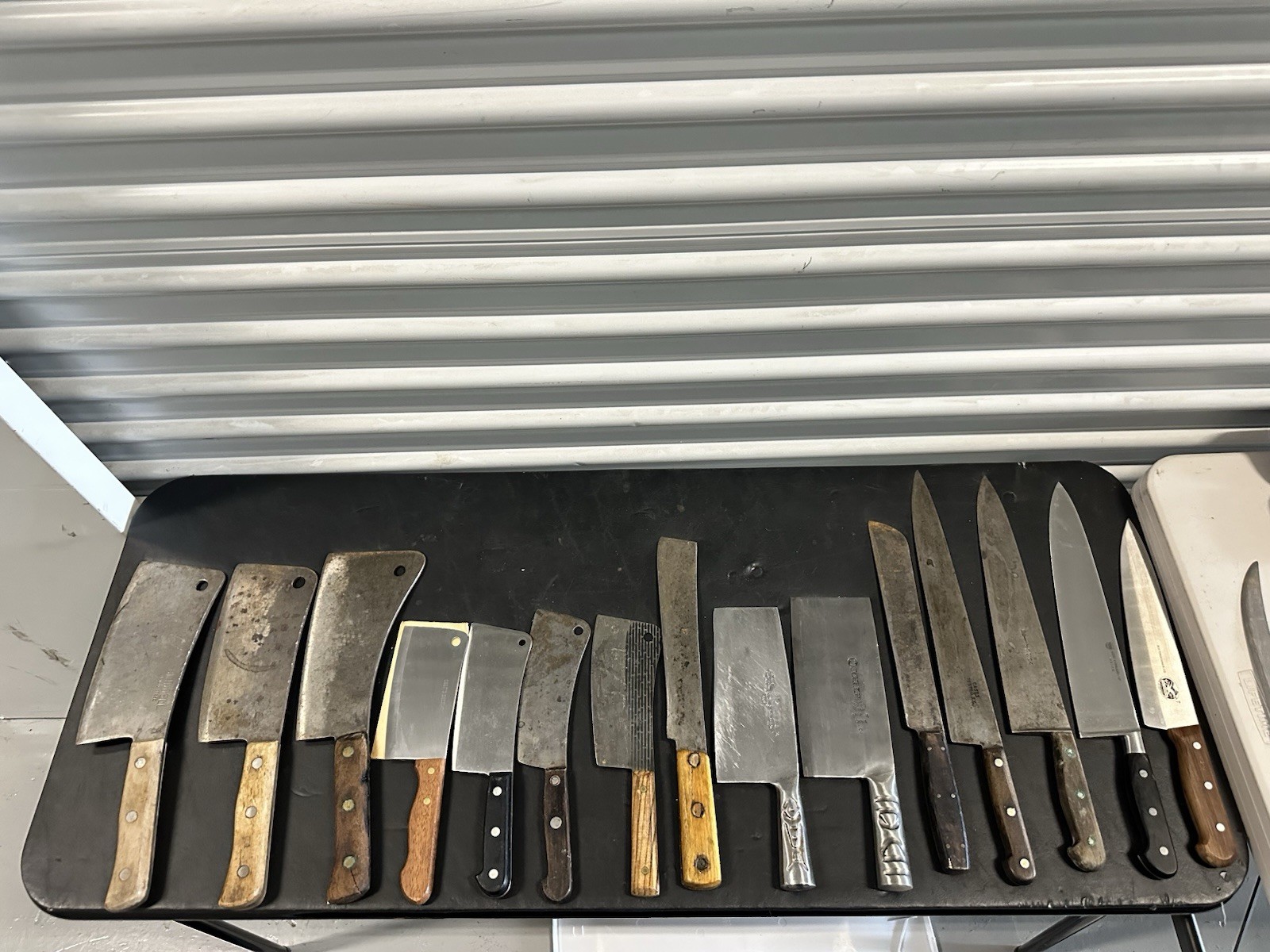 Chef, Butcher, Kitchen Knives Lot- Wusthof, J.A. Henckels, Cutco, Sabatier, Etc
