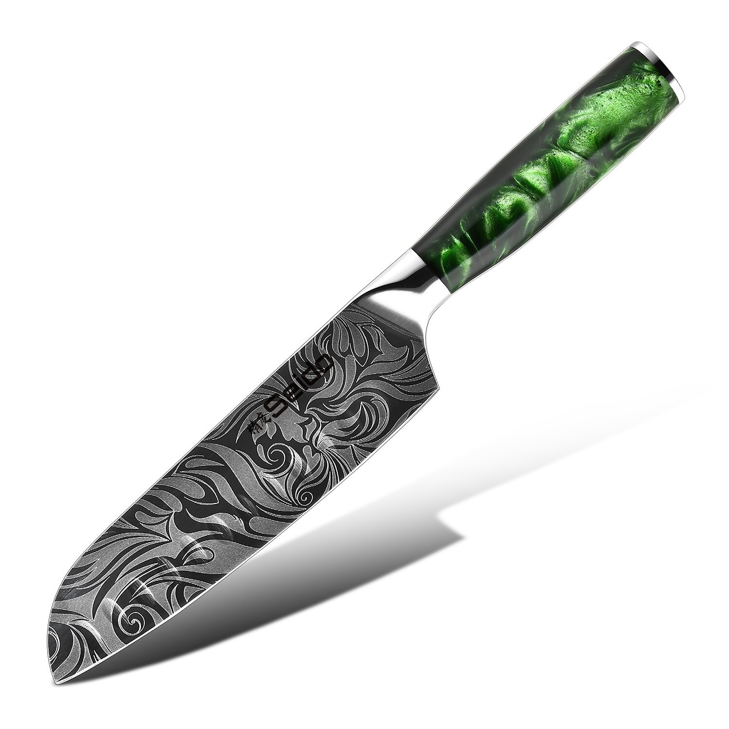 Tengoku 8-Piece Chef Knife Set Professional – High-Carbon Stainless Steel Blades