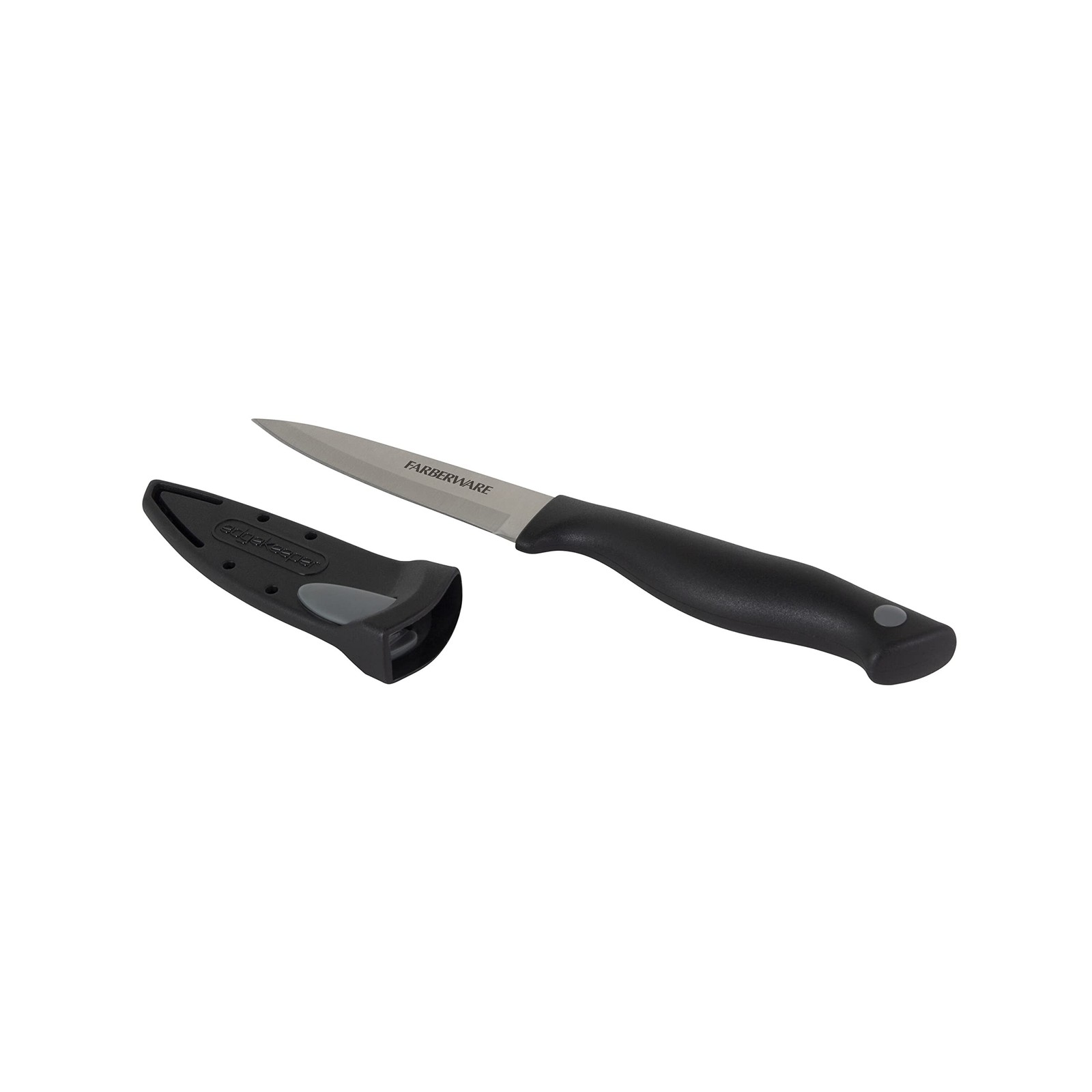 Edgekeeper 3.5-Inch Paring Knife w/ Self-Sharpening Blade Cover, Stainless Steel