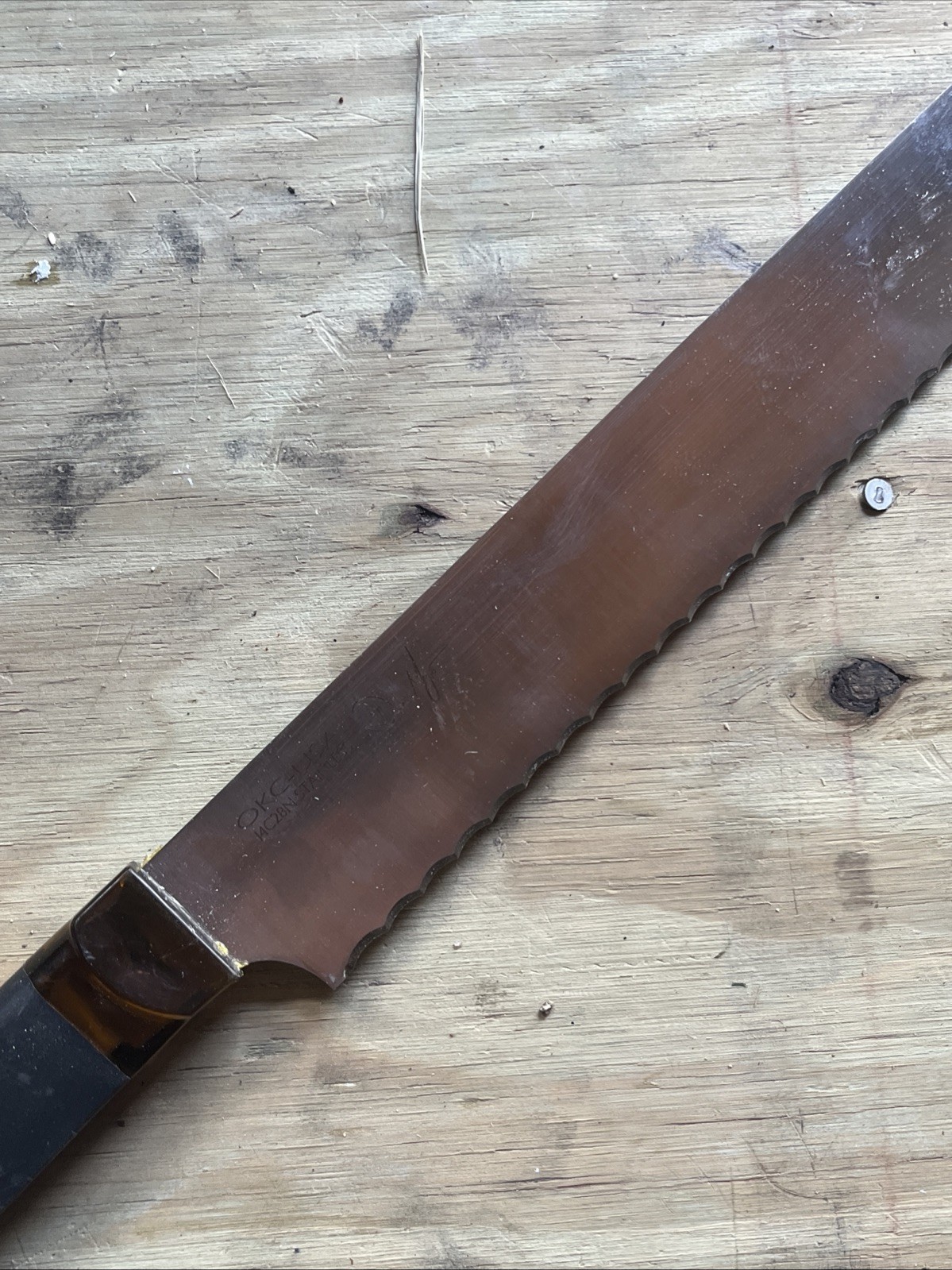 OKC Ontario Agilite 14C28N Utility Chefs Knife 9.35″ Made in USA