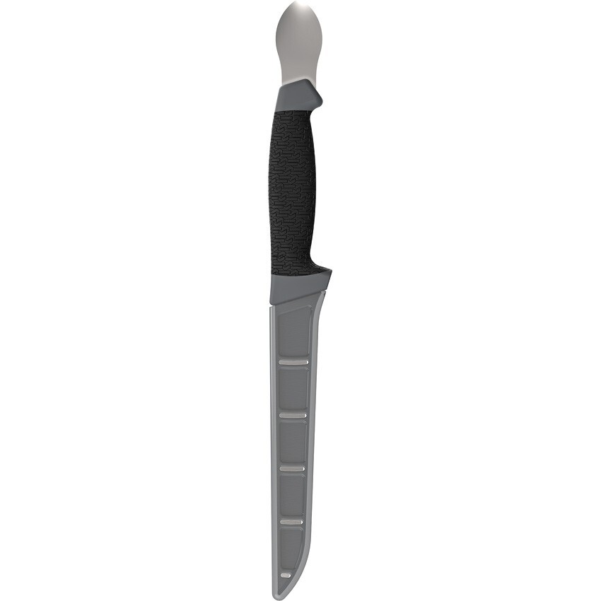 Kershaw Fillet Fixed-Blade Knife-Spoon 7″ Stainless Steel Blade G.R.N. Handle