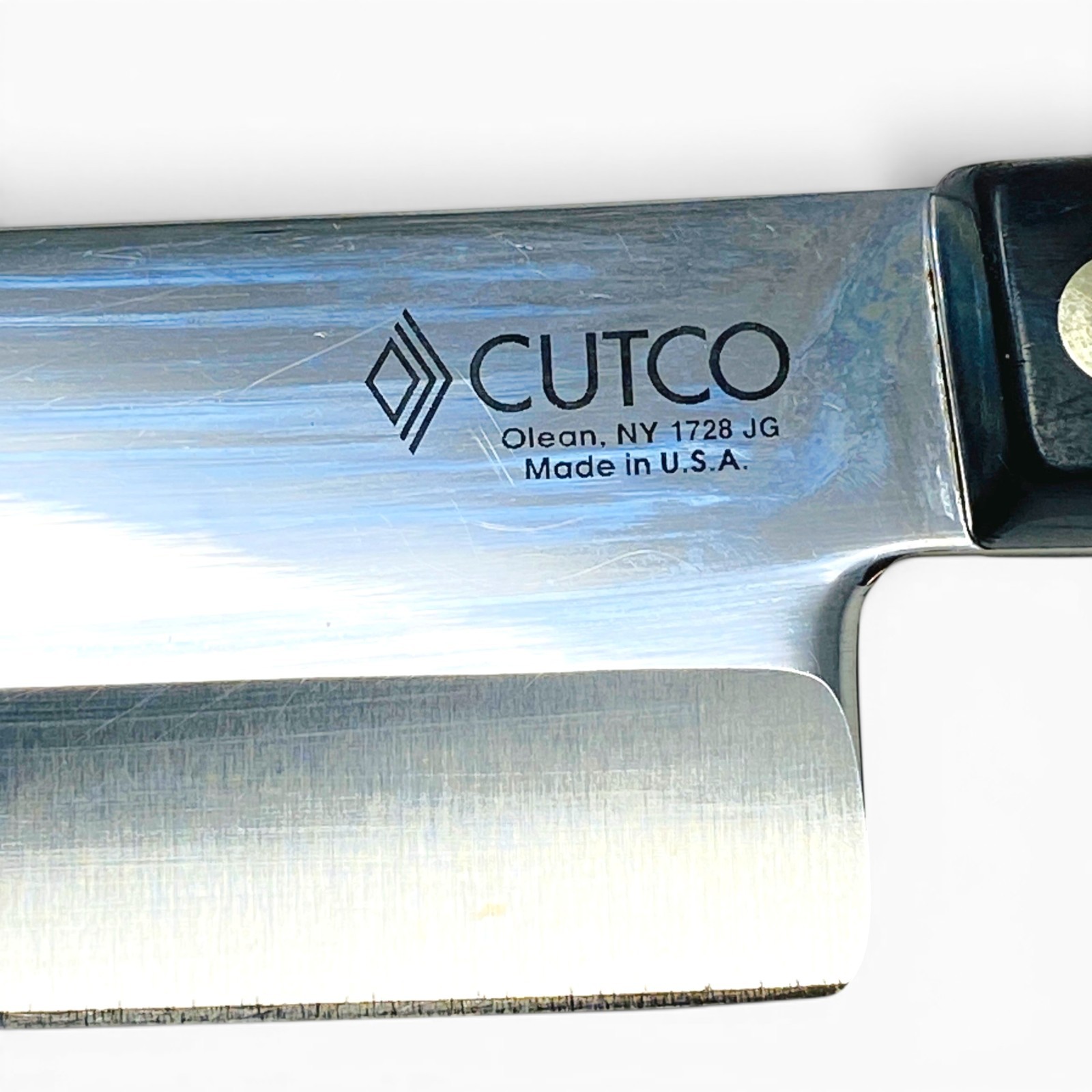 Cutco 1728 Petite Chef Knife 7-5/8 in Classic Dark Brown Handle, Made in USA