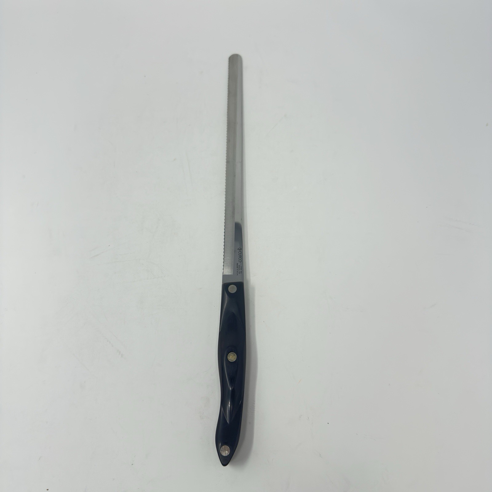 Cutco 1724 KA Slicer Knife Bread Knife 9.75” Classic Brown Handle USA