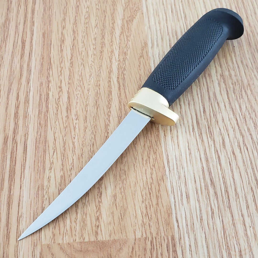 Marttiini Condor Golden Trout Fillet Fixed-Blade Knife 4″ Stainless Blade Rubber