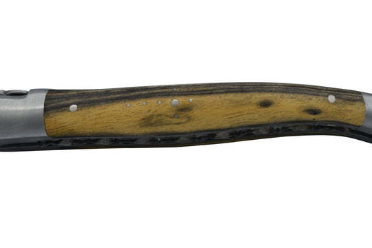 Laguiole En Aubrac Luxury Folding Pocket Knife With Royal Ebony Handle, 4.75-In
