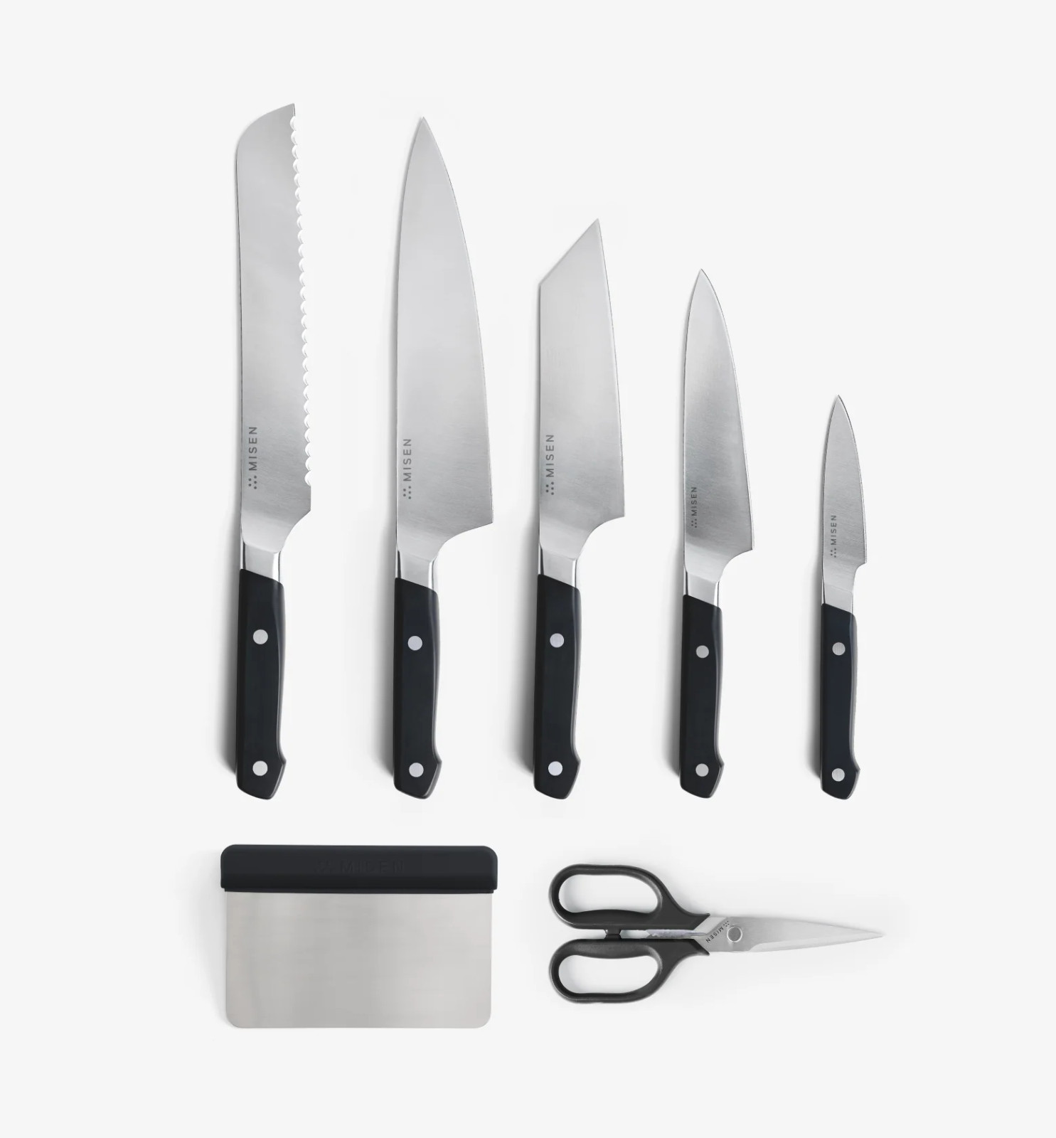 Misen 7-Piece ACUTO440 Knife Set – NEW, all 4 colors