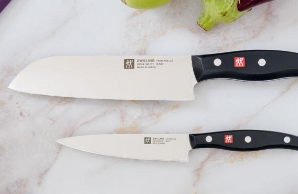ZWILLING Twin Pollux Santoku Knife 18cm Petty Knife 13cm 2pcs Set Made in Japan