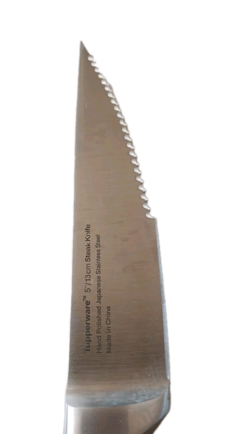 New Tupperware Chief Series Steak Knife 5″/13cm Blade Japanese Stainless. J25