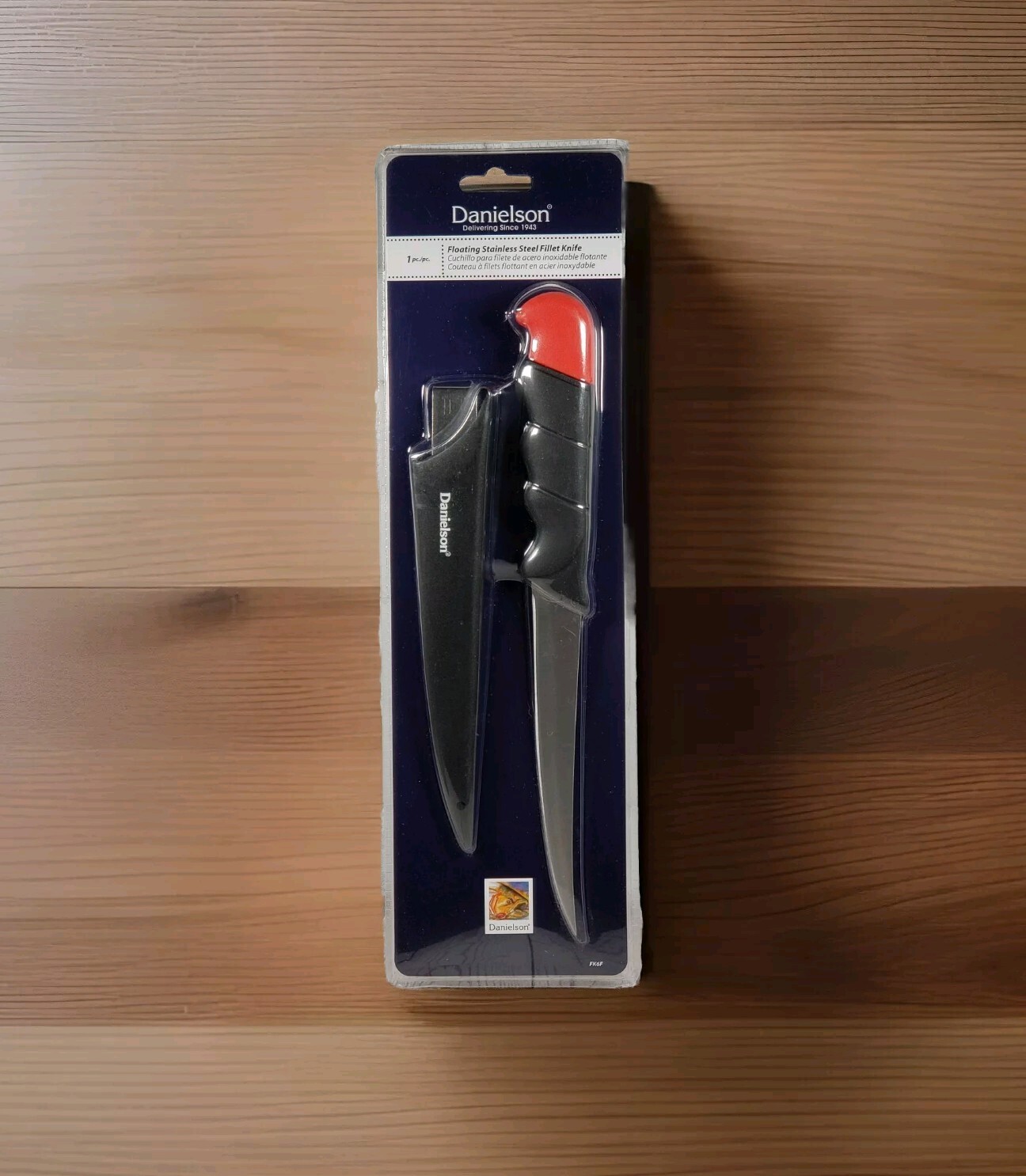 Danielson Floating Stainless Steel Fillet Knife – 6″ Blade – New – Fishing Gear
