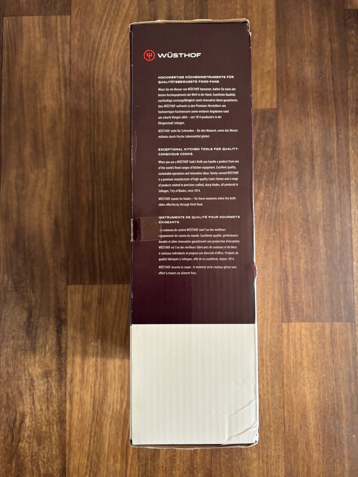 Wusthof Gourmet 16-Piece Knife Block Set Acacia Brand New Sealed